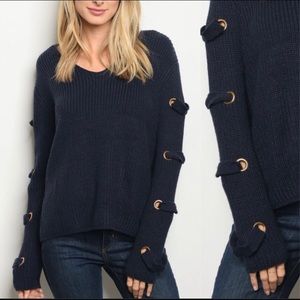 NWT! Navy blue sweater